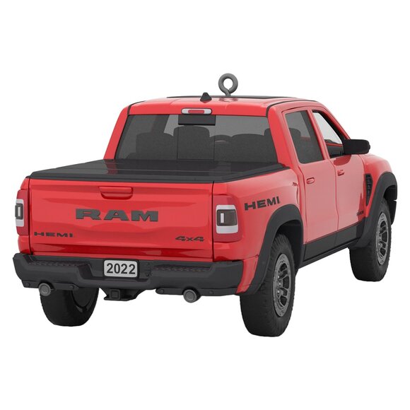 New! 2021 Dodge Ram 1500 Pickup Truck Hallmark Keepsake Christmas Ornament Metal - Picture 4 of 5